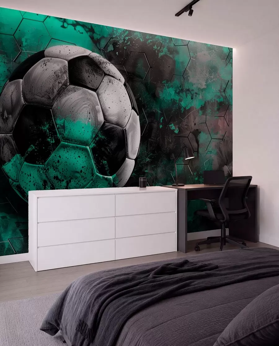 carta da parati Pallone da calcio nr. w08618