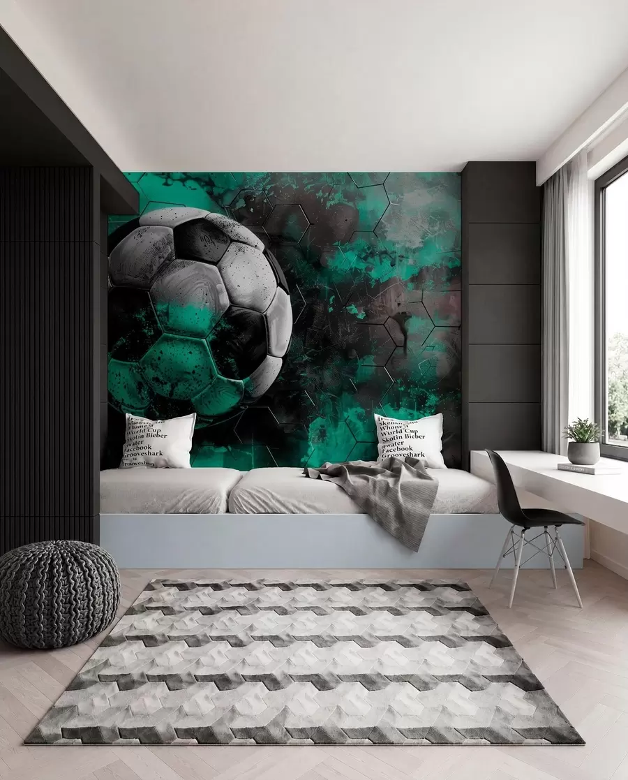 carta da parati Pallone da calcio nr. w08618