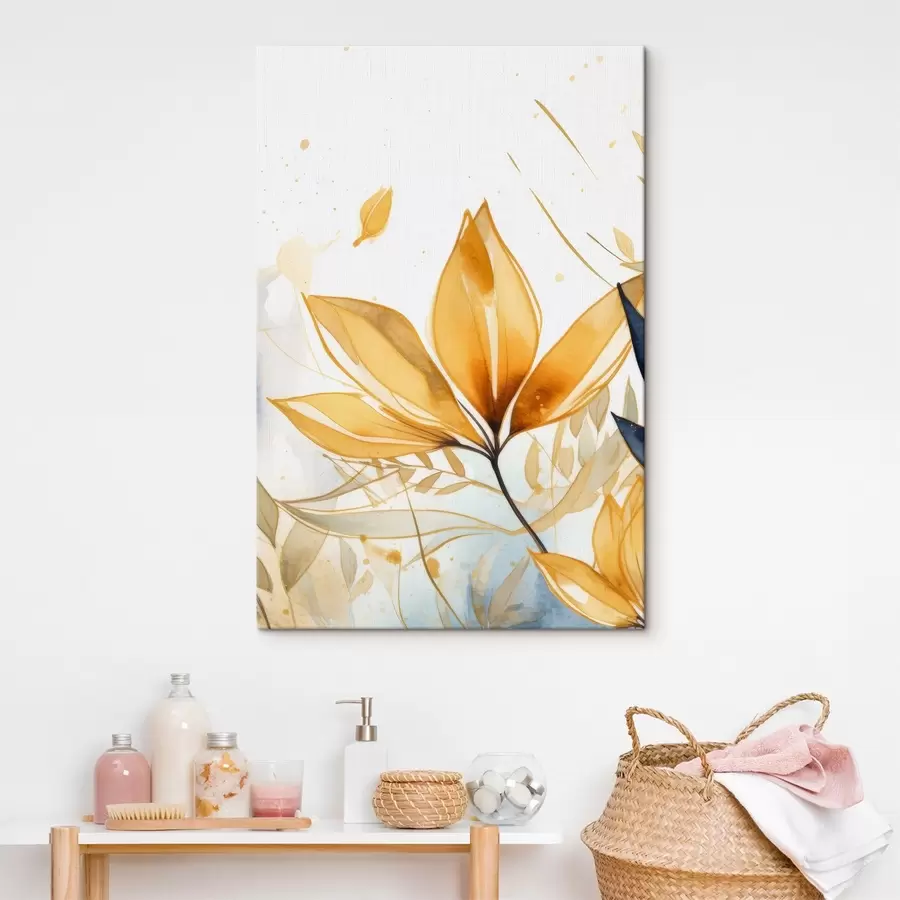 carta da parati Fiore. imitazione acquerello nr. s42391