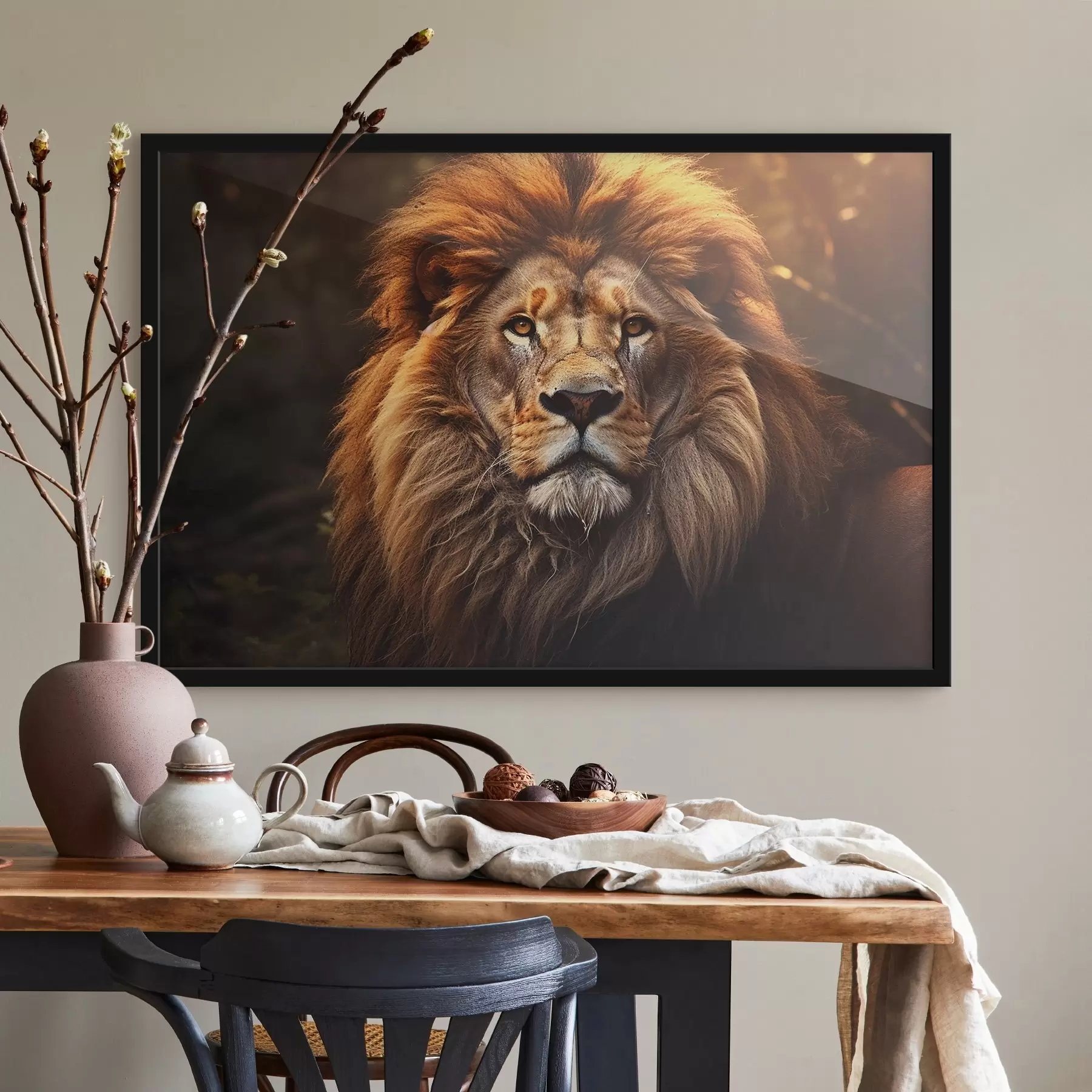 carta da parati Splendido leone nr. f42390