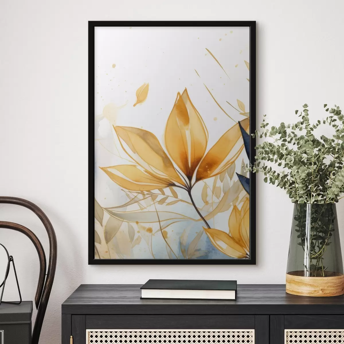 Poster Fiore. imitazione acquerello f42391
