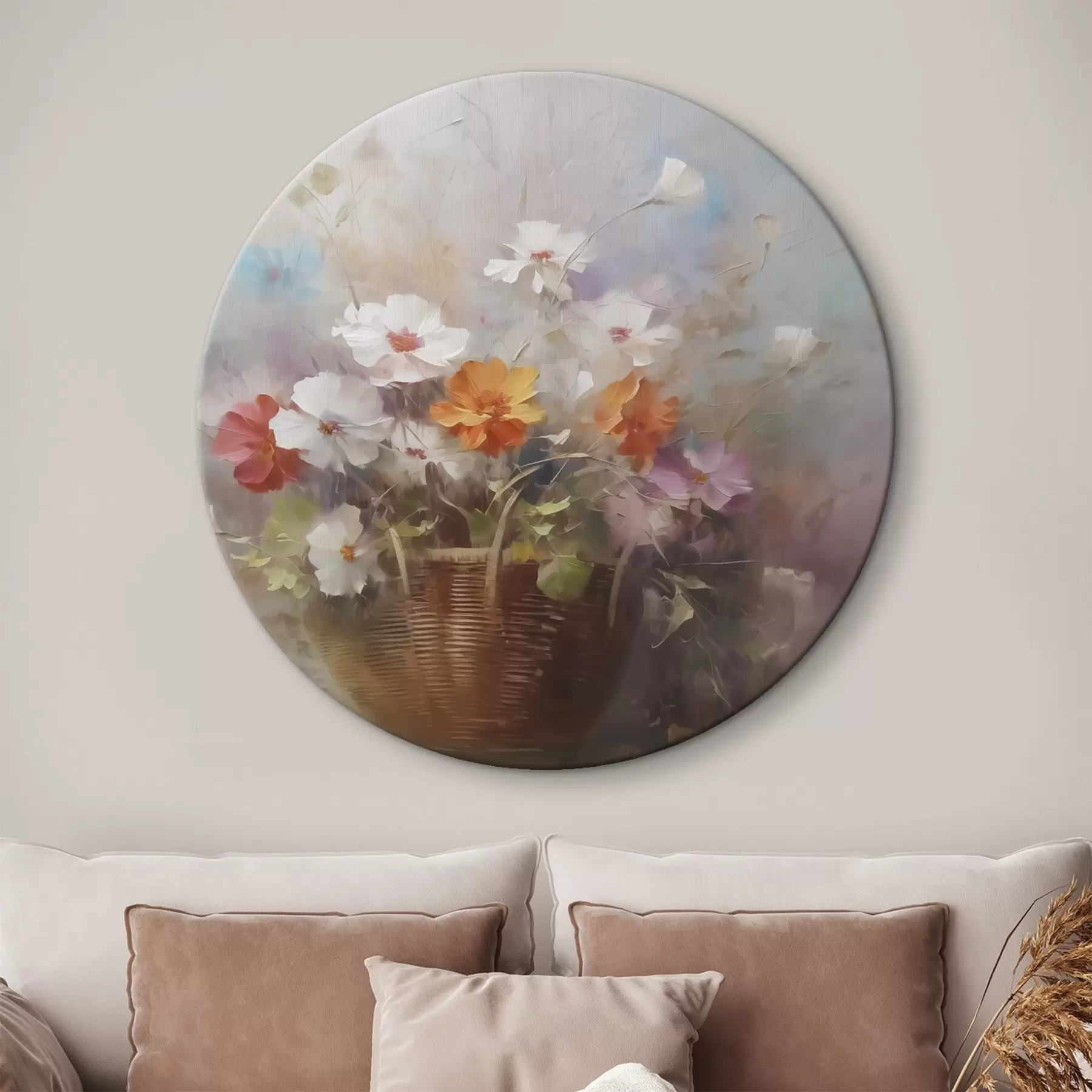 carta da parati Pittura a imitazione di fiori selvatici nr. r42420