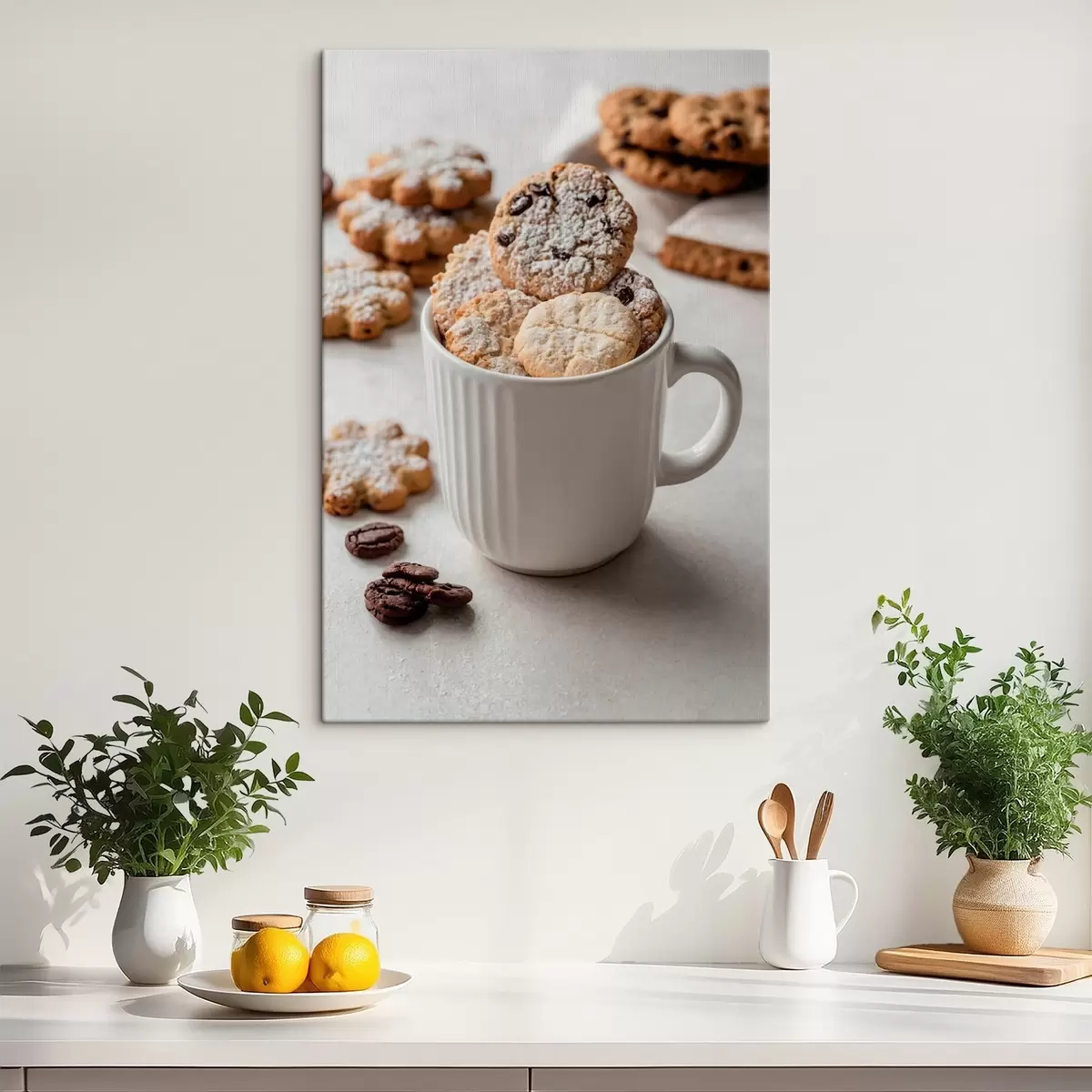 carta da parati Tazza con biscotti nr. s42276
