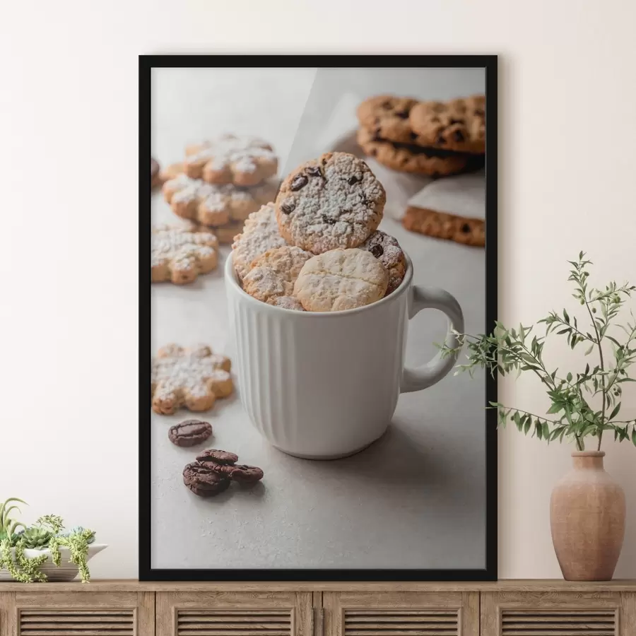 carta da parati Tazza con biscotti nr. f42276