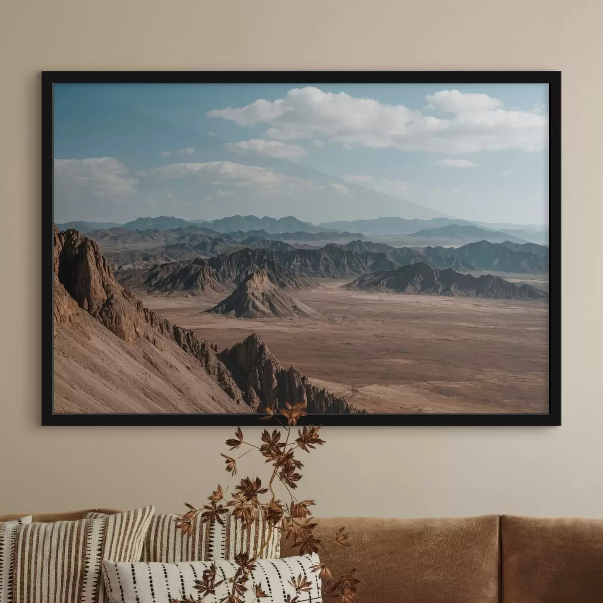 Poster Vista sul deserto f42279