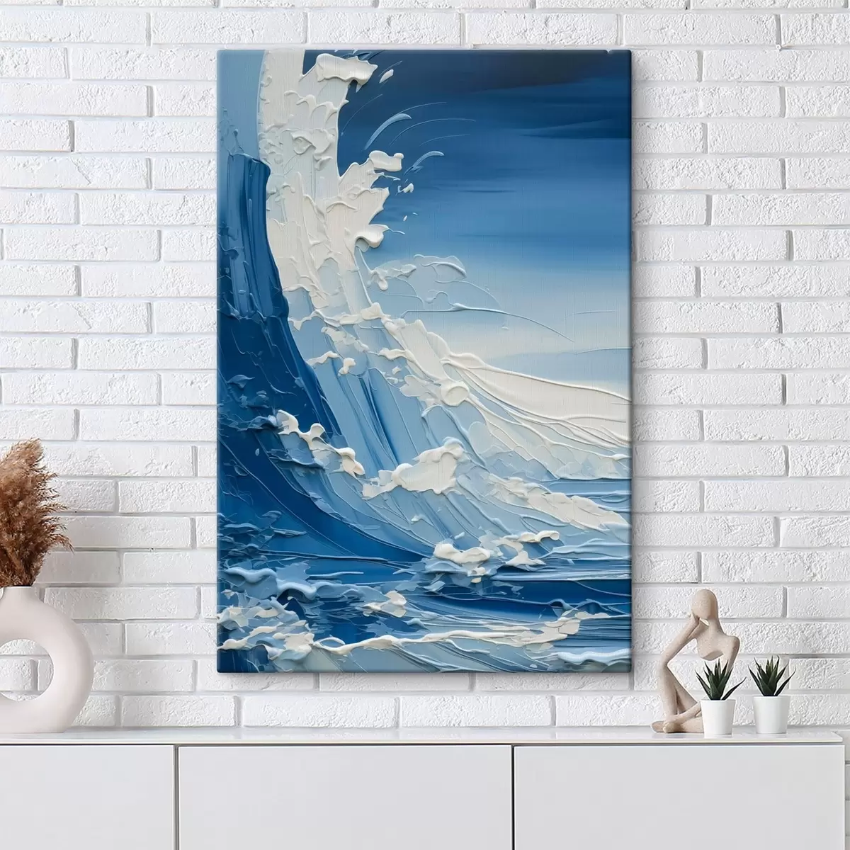 carta da parati Pittura a imitazione delle onde marine nr. s42465