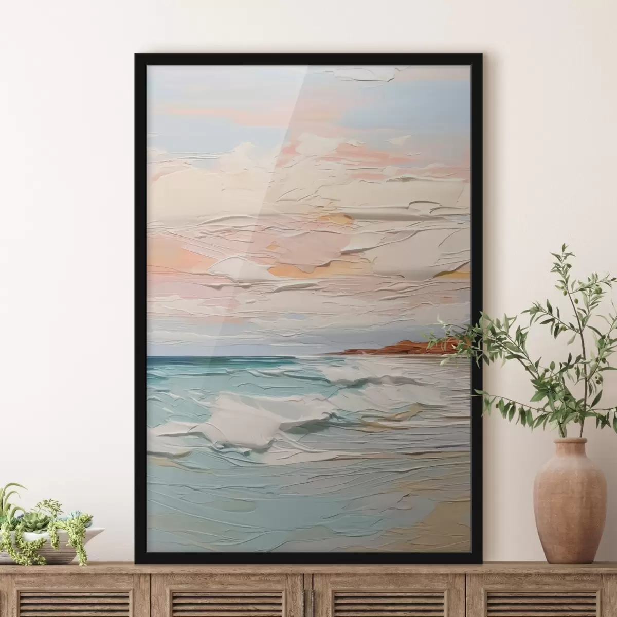 Poster Imitazione di paesaggio marino f42466