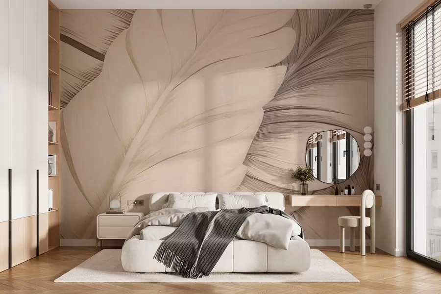 carta da parati Foglie grandi nr. w02859