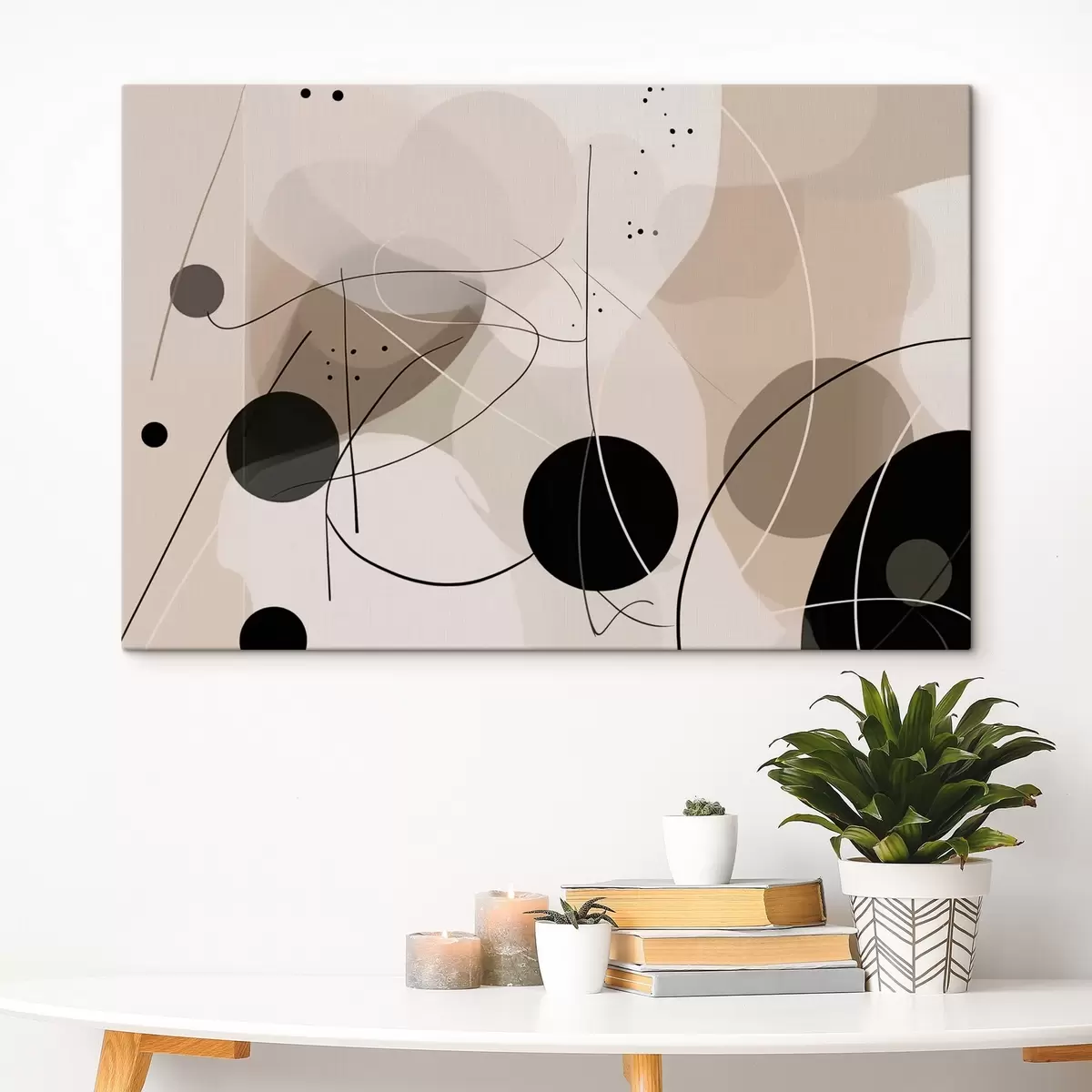 carta da parati Composizione astratta con forme e linee geometriche nr. s42475