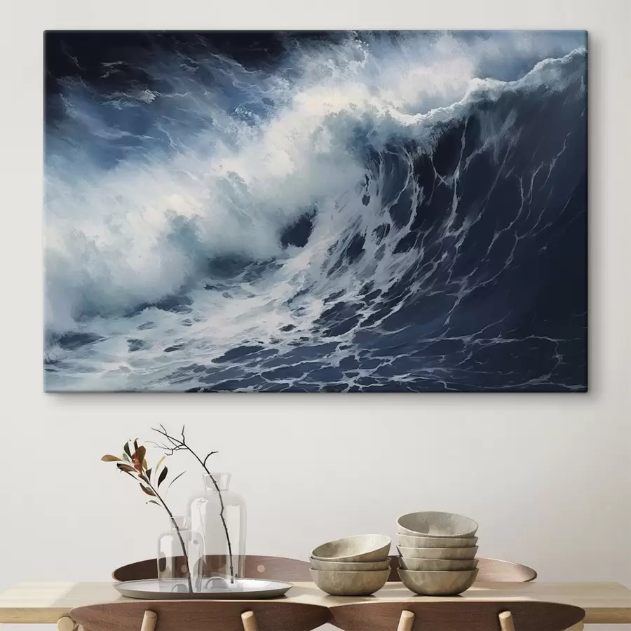 carta da parati Onda oceanica in tempesta nr. s42487