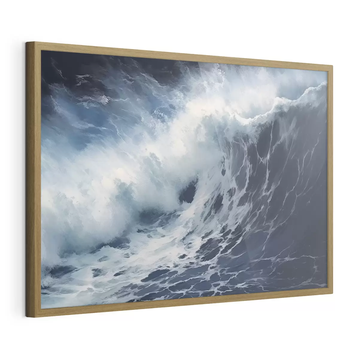 Poster Onda oceanica in tempesta f42487