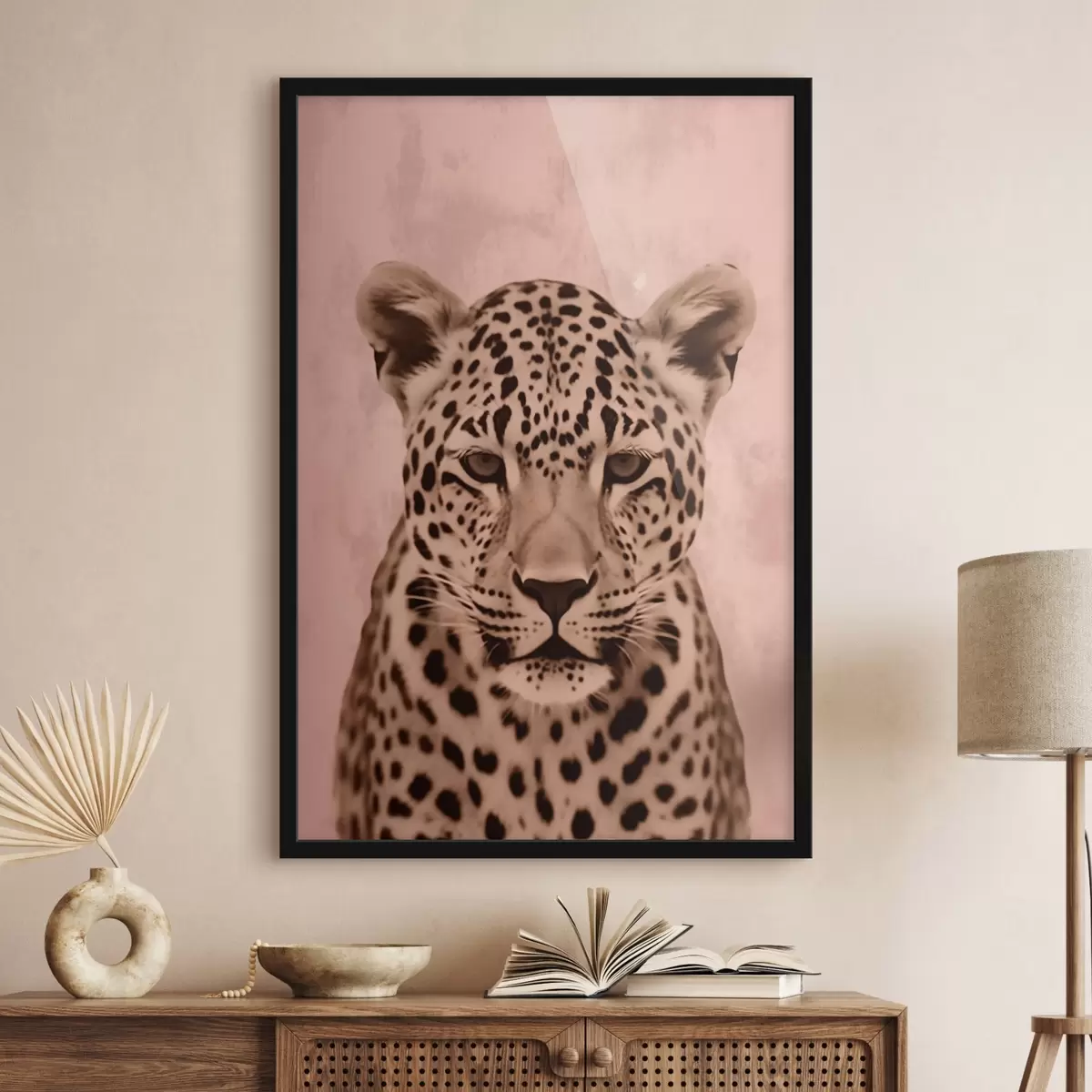 Poster Ritratto di ghepardo f42489