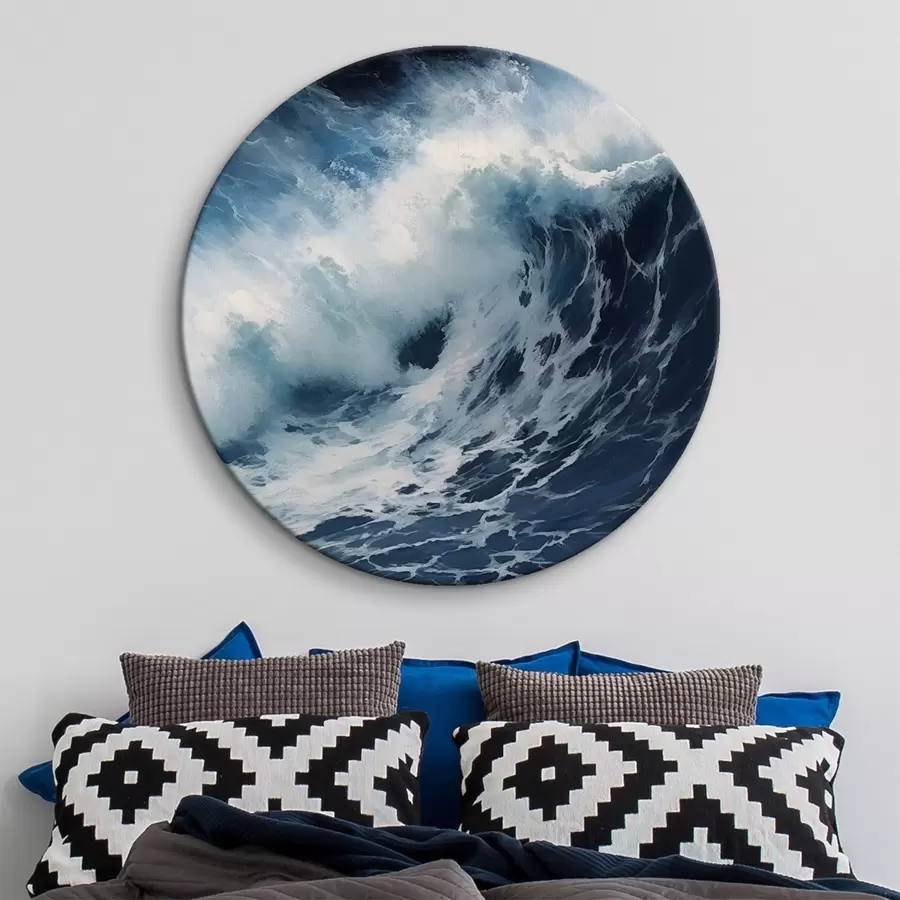 carta da parati Onda oceanica in tempesta nr. r42487