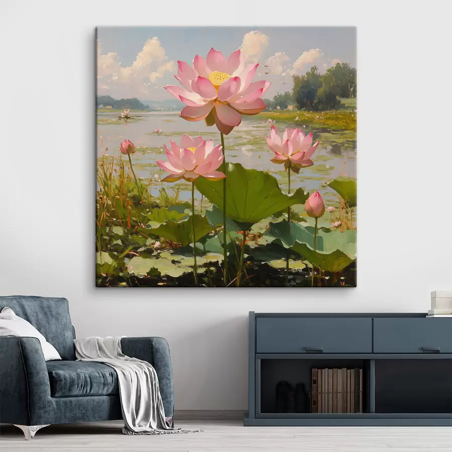 carta da parati Loti sull'acqua nr. s42502