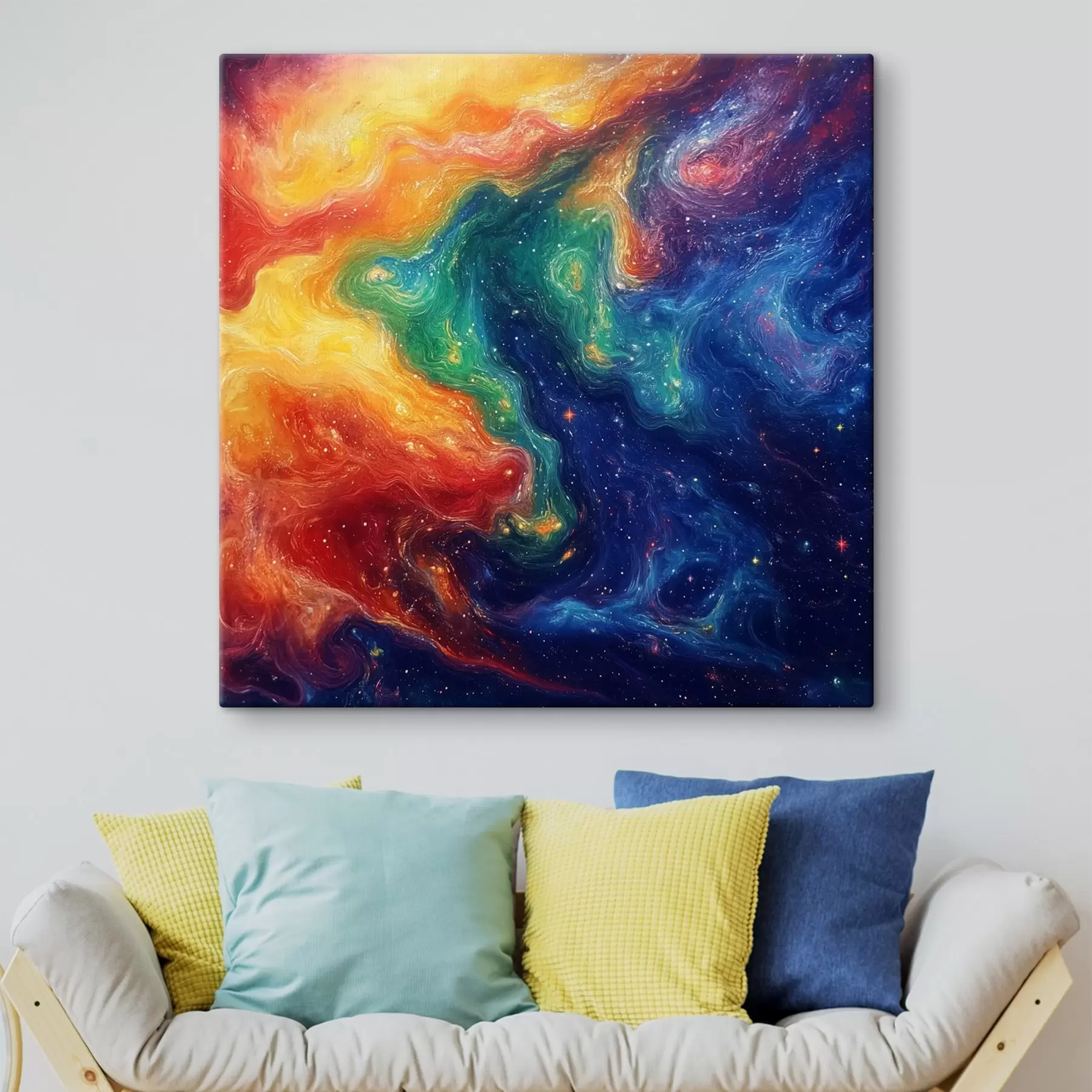 carta da parati Astrazione in colori vivaci nr. s42507