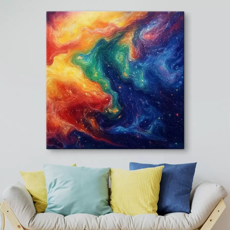 carta da parati Astrazione in colori vivaci nr. s42507