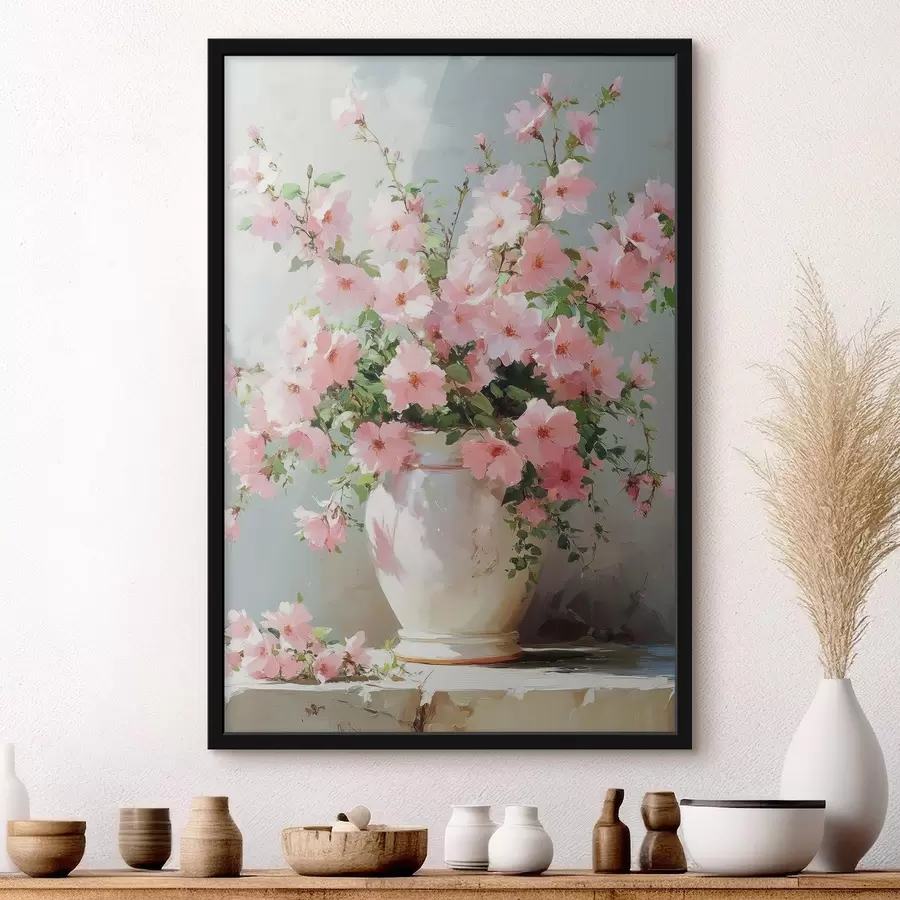 carta da parati Bouquet di fiori rosa nr. f42491