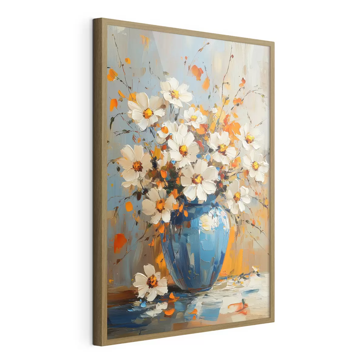 Poster Mazzo di margherite in un vaso f42493