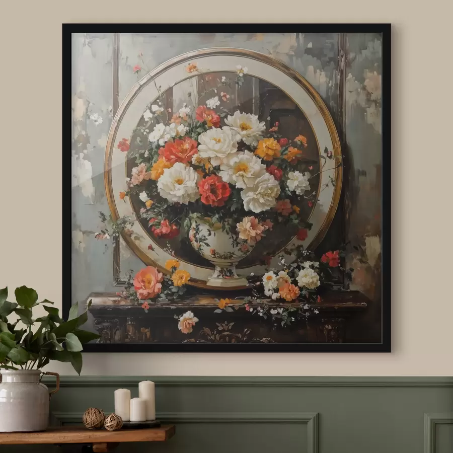 carta da parati Bouquet sul tavolo nr. f42508