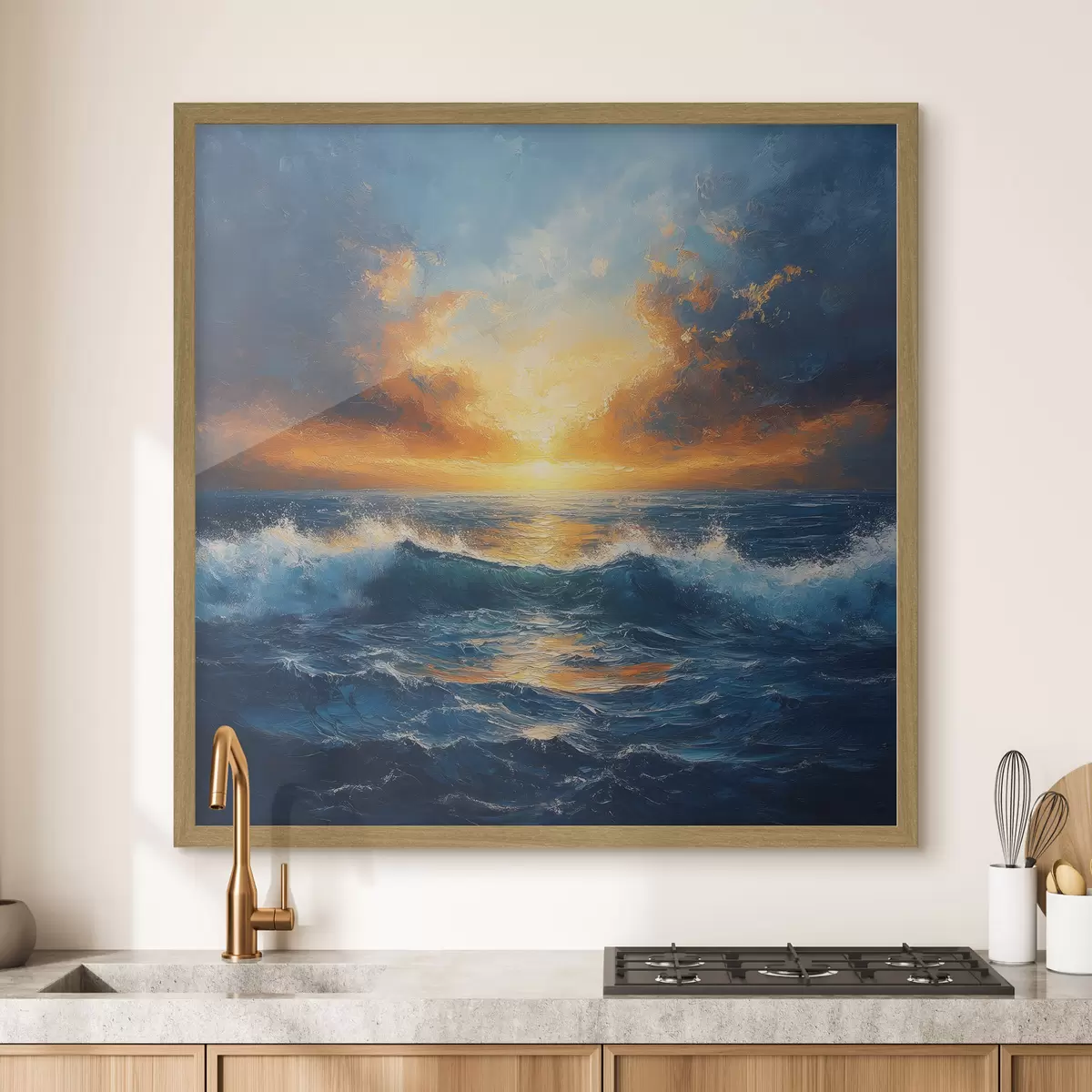 Poster Mare all'alba f42510