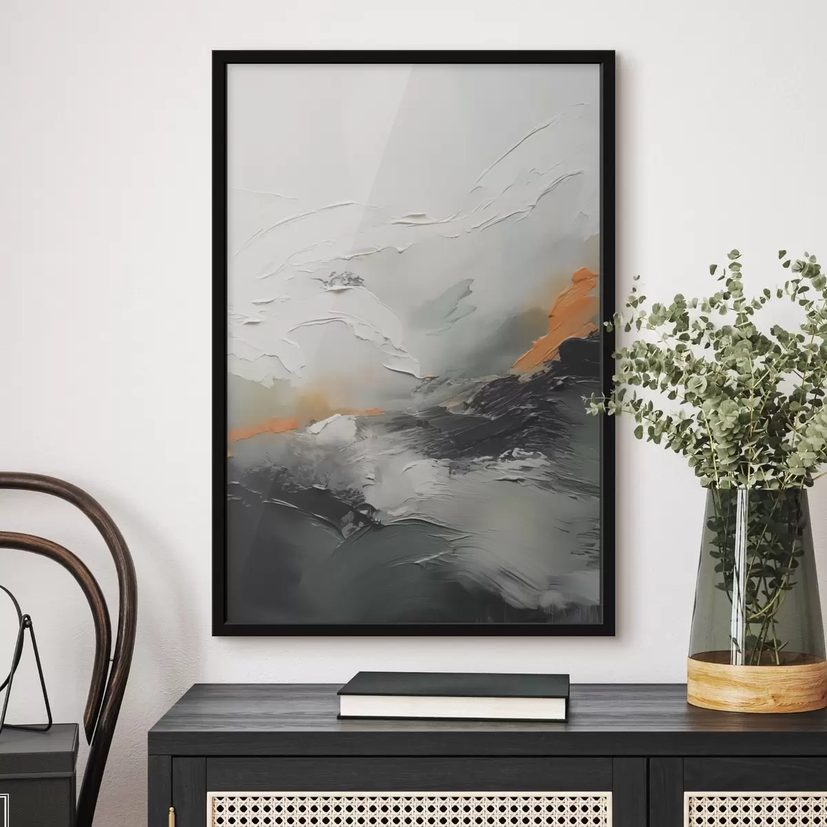 Poster Astrazione imitazione di pennellate f42588