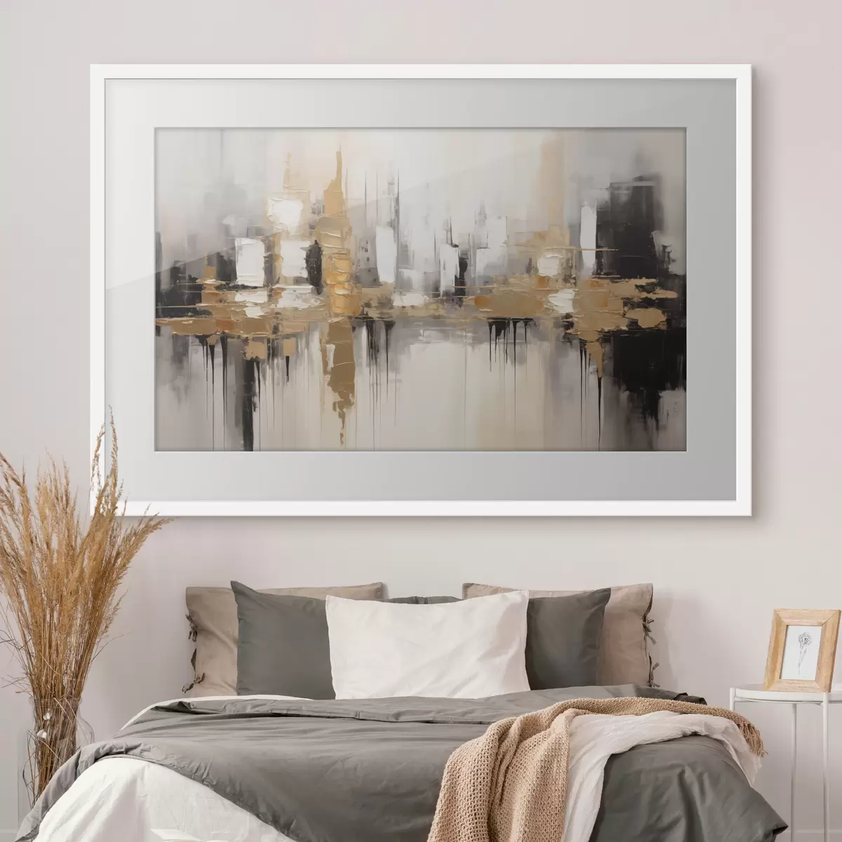 Poster Riflessi urbani d’ambra f42628