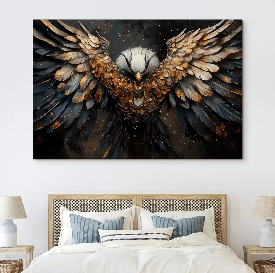 carta da parati Aquila di fuoco nr. s42615