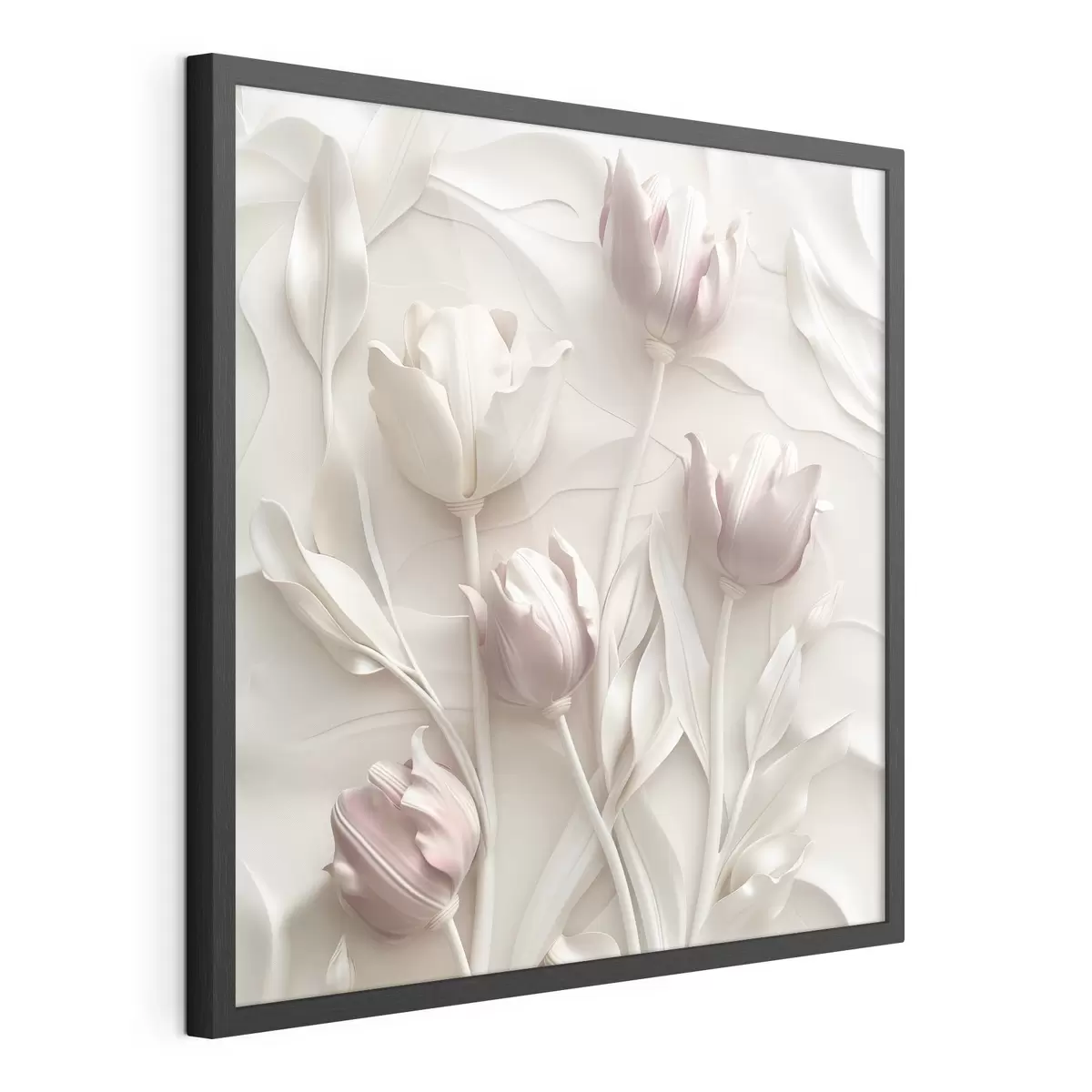 Poster Fiori volumetrici delicati f42613