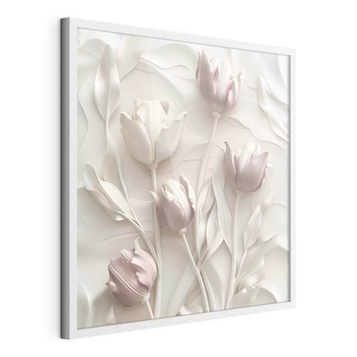 Poster Fiori volumetrici delicati f42613