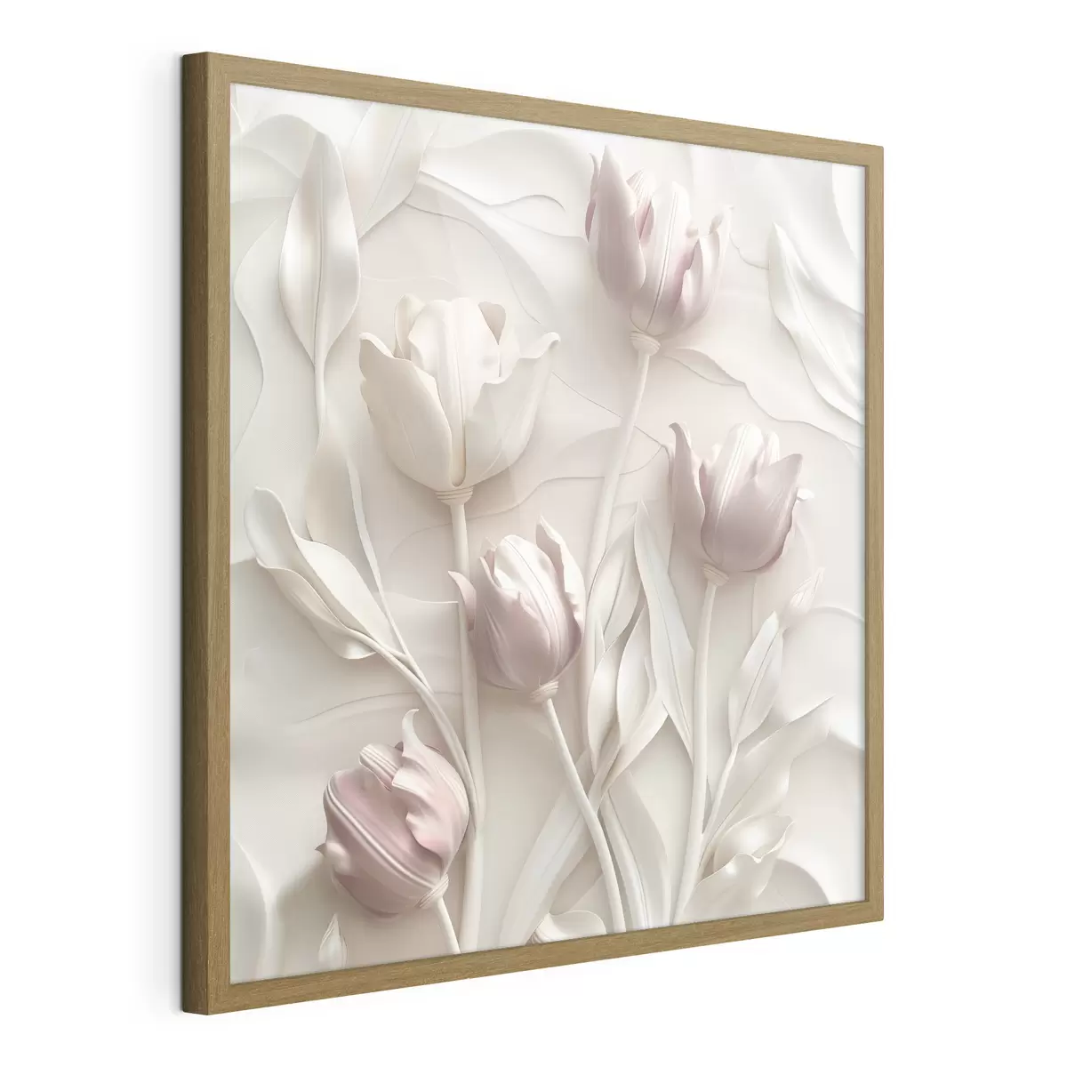 Poster Fiori volumetrici delicati f42613