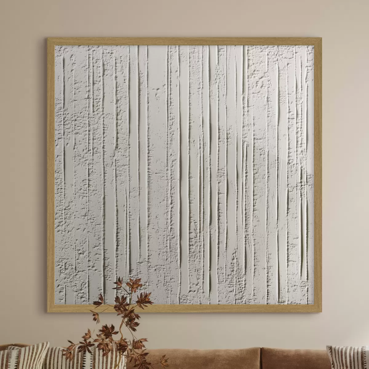 Poster Astrazione monocromatica strutturata f42614