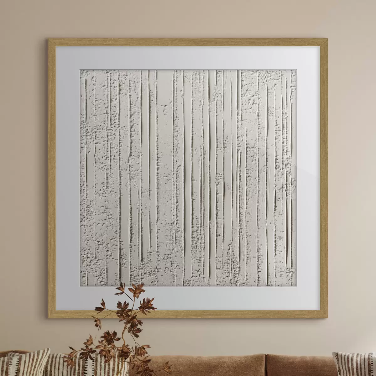 Poster Astrazione monocromatica strutturata f42614