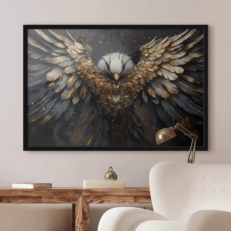 carta da parati Aquila di fuoco nr. f42615