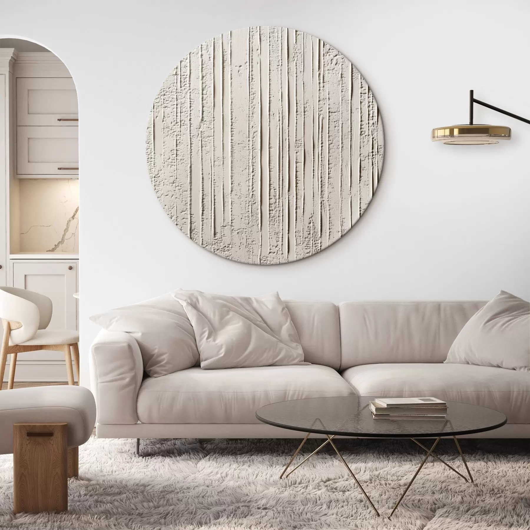 carta da parati Astrazione monocromatica strutturata nr. r42614