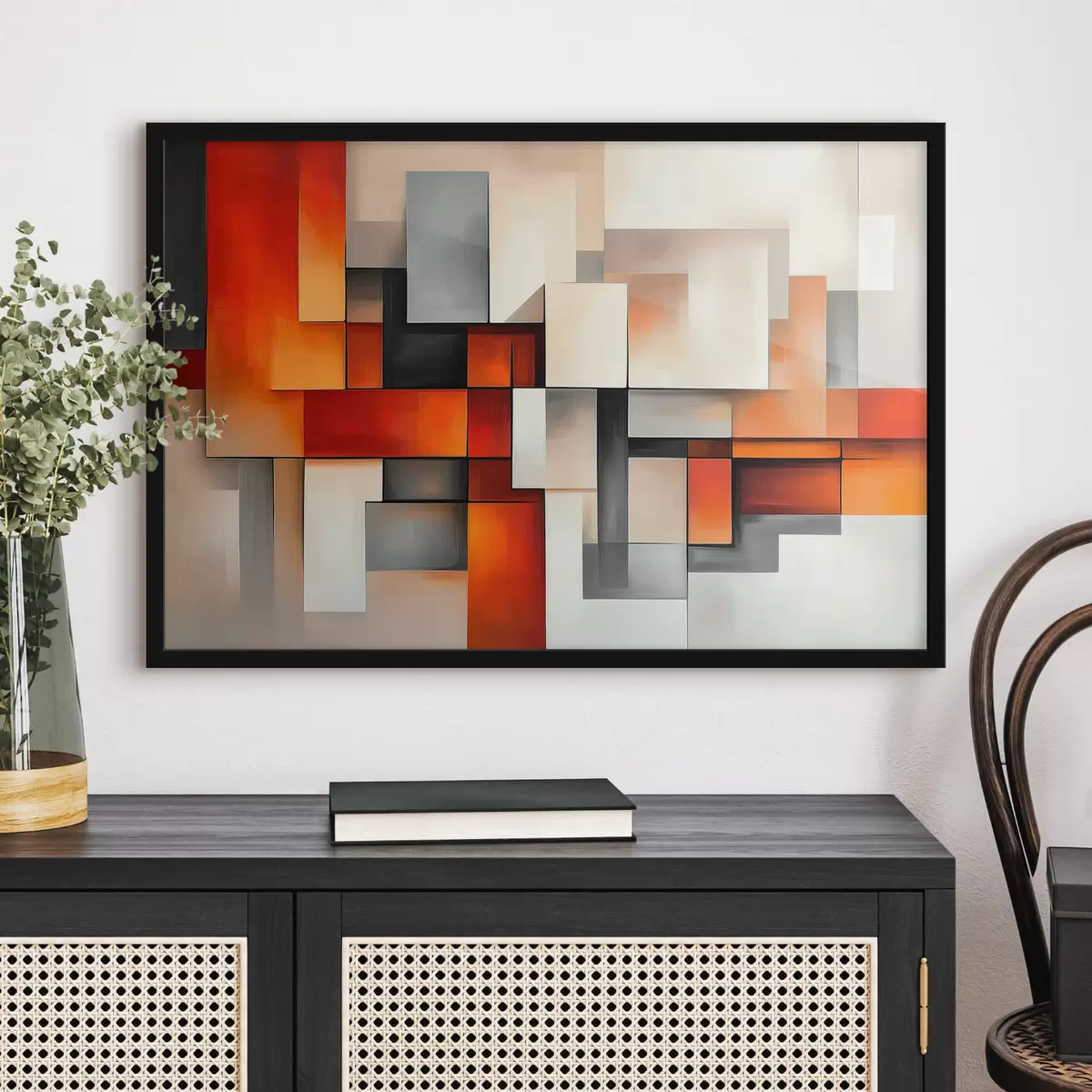 Poster Astrazione geometrica f42554