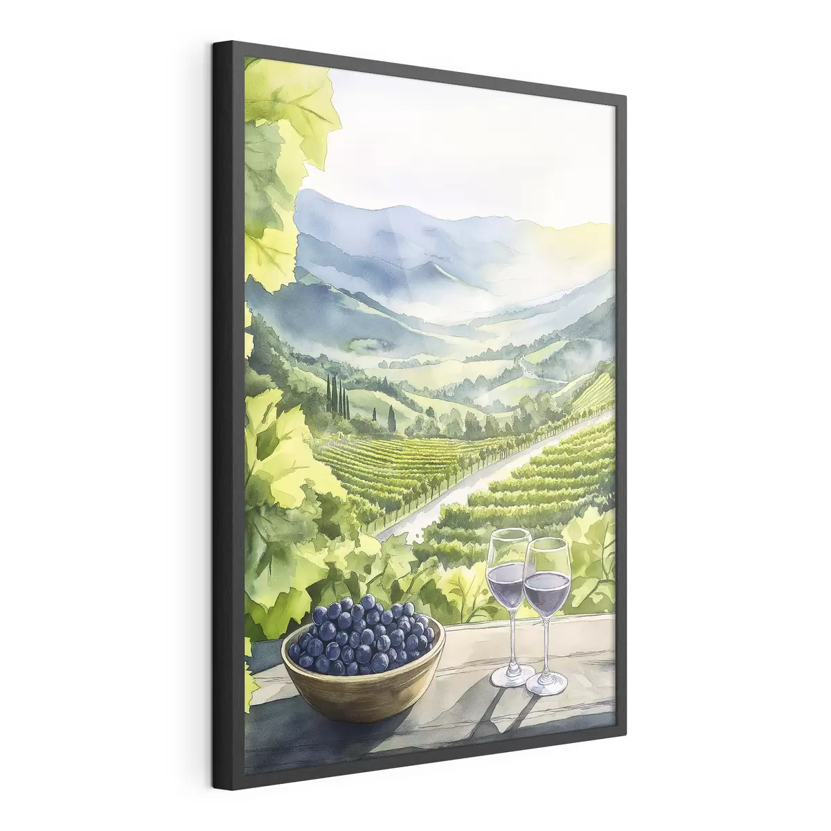 Poster Vino e libertà f42444