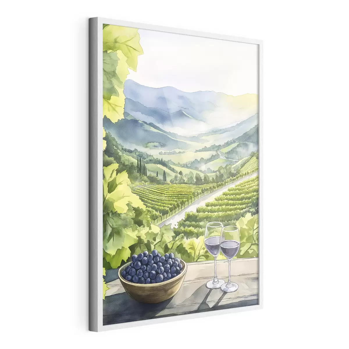 Poster Vino e libertà f42444