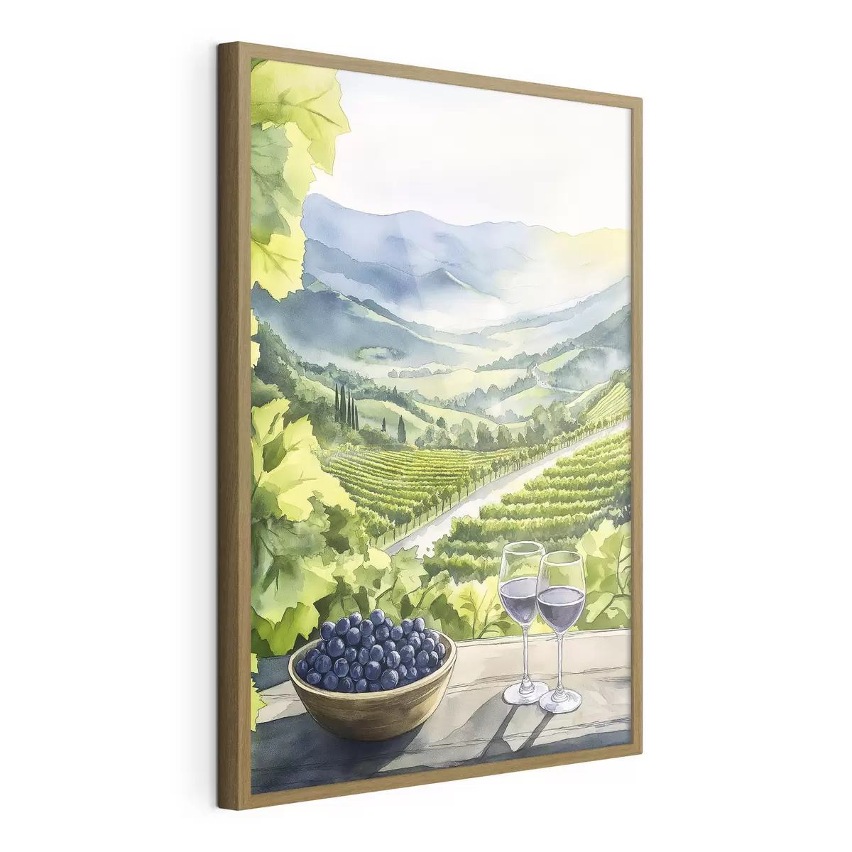 Poster Vino e libertà f42444