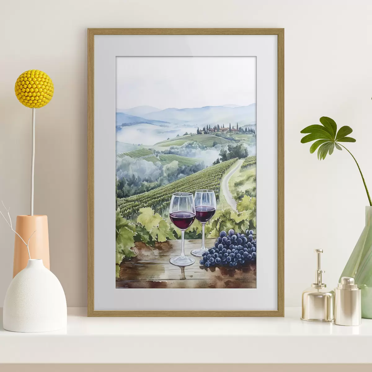 Poster Vino e sogno f42445