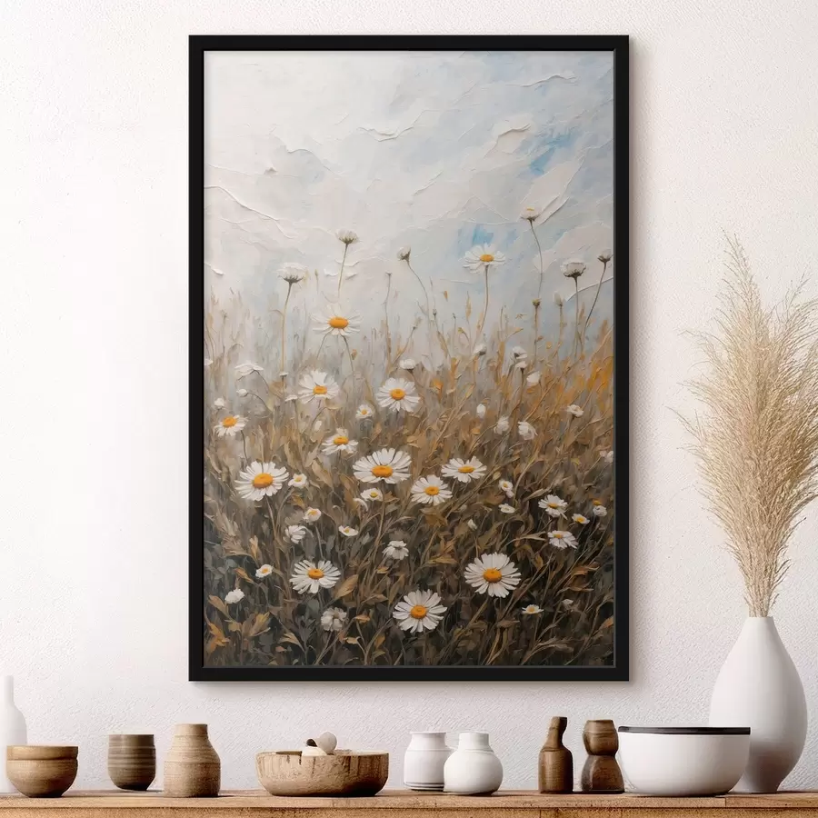 carta da parati Campo di camomilla nr. f42527