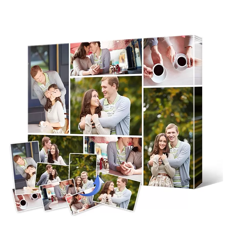 carta da parati Stampa di collage di foto su ordinazione nr. s42667