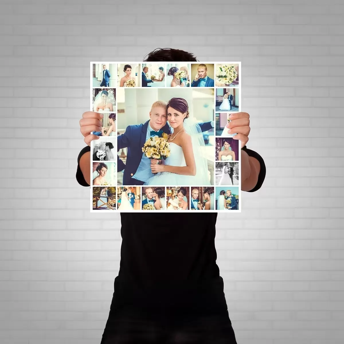 carta da parati Acquistare un collage di foto su tela da regalare nr. s42674