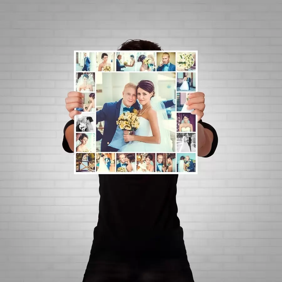 carta da parati Acquistare un collage di foto su tela da regalare nr. s42674