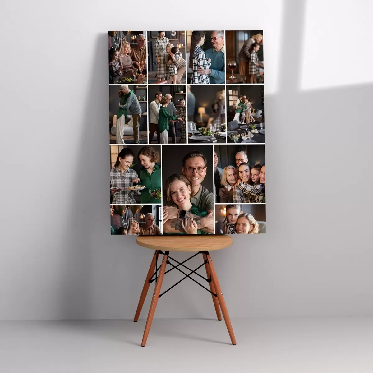 carta da parati Stampa di collage di foto su tela con consegna nr. s42684