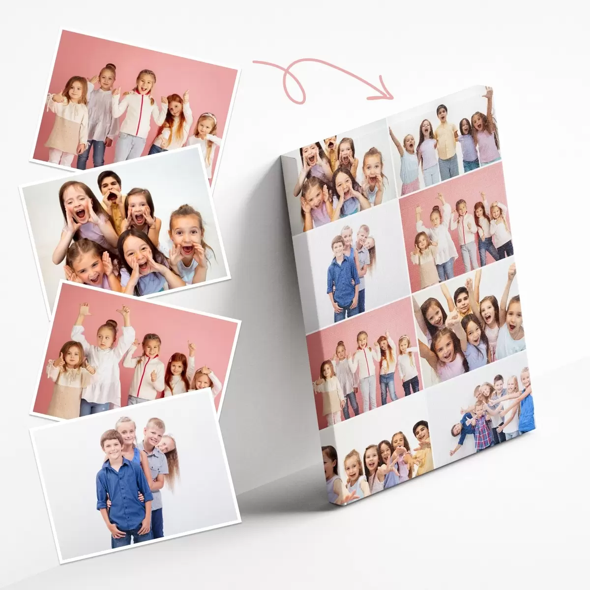 carta da parati Acquistare un collage di foto su tela da regalare nr. s42692