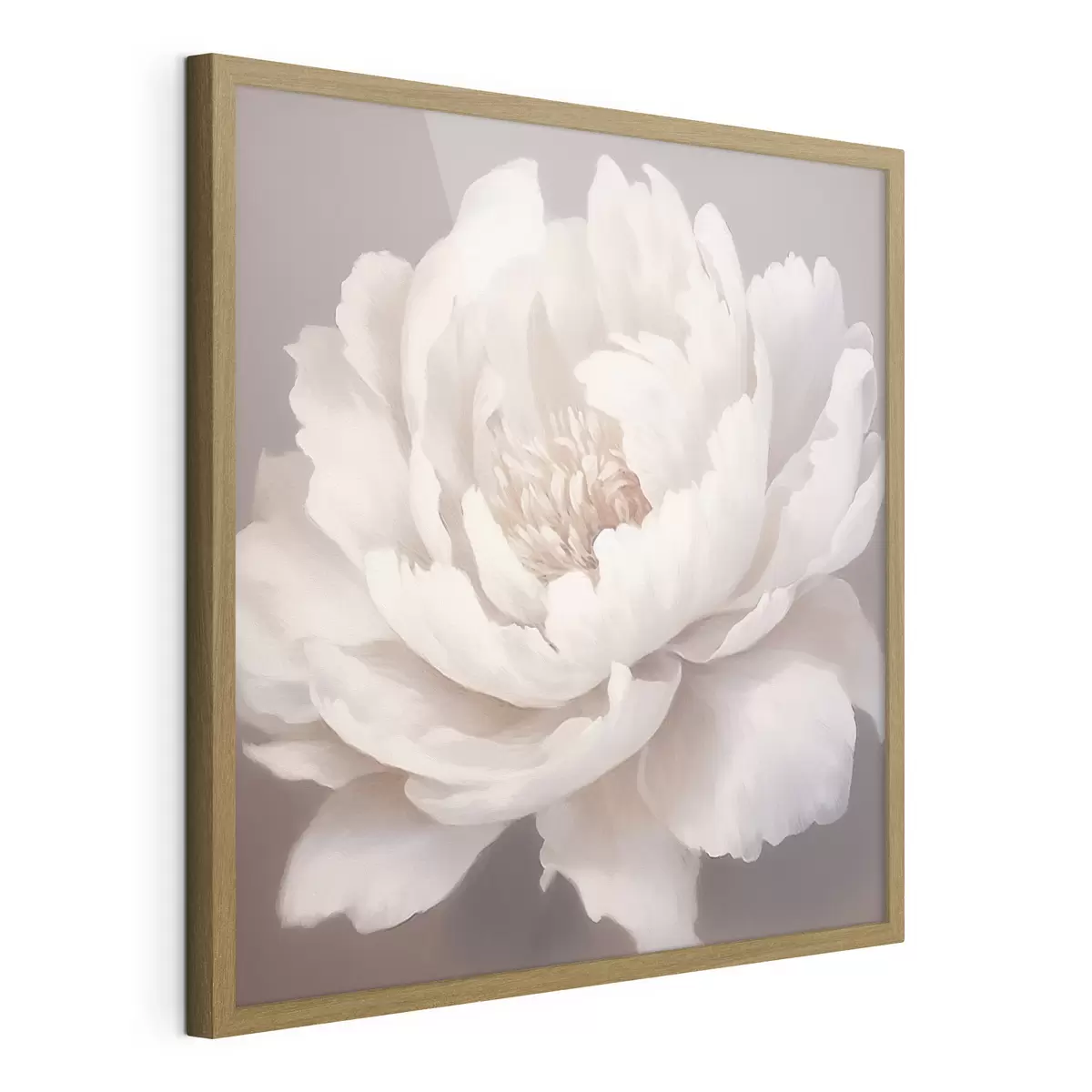 Poster Peonia bianca grande f42637