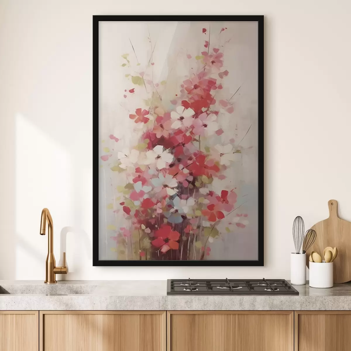 Poster Cespuglio di fiori colorati f42643