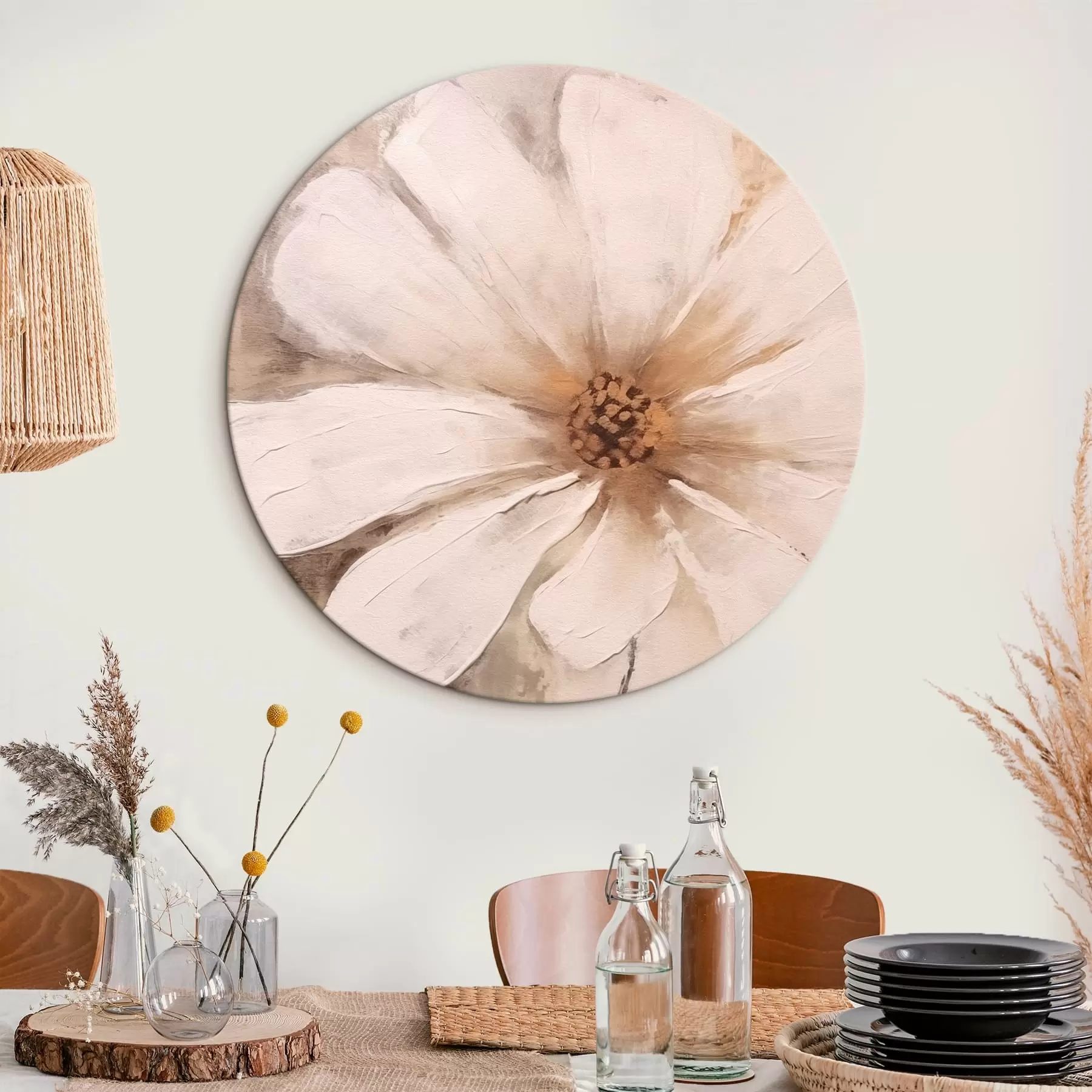 carta da parati Grande fiore bianco nr. r42641