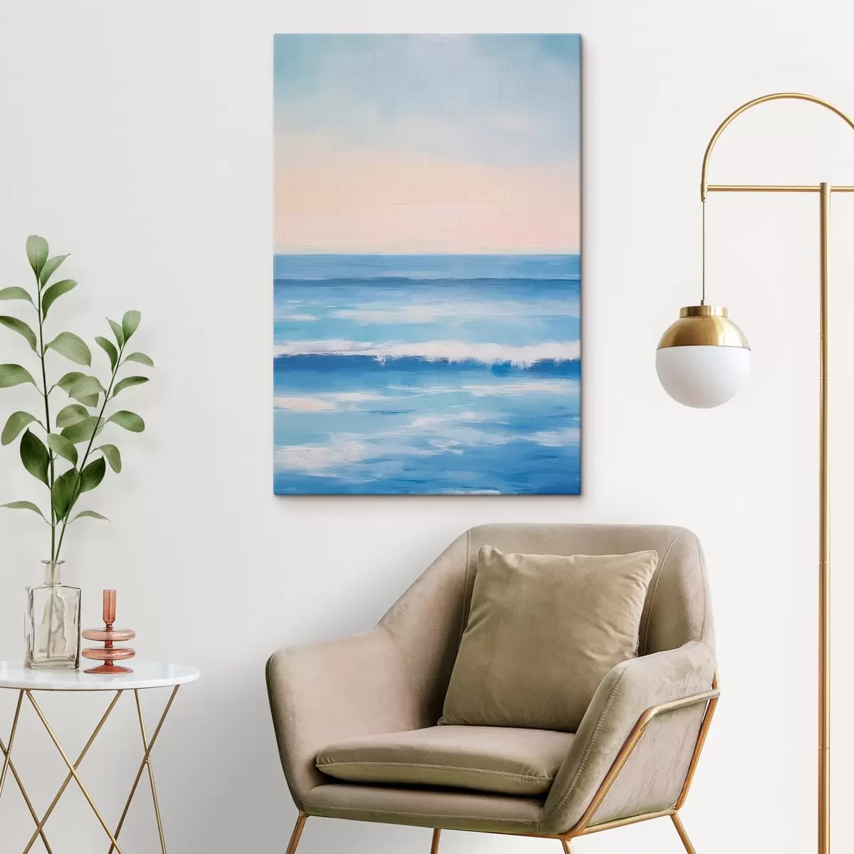 carta da parati Paesaggio marino minimalista nr. s42649