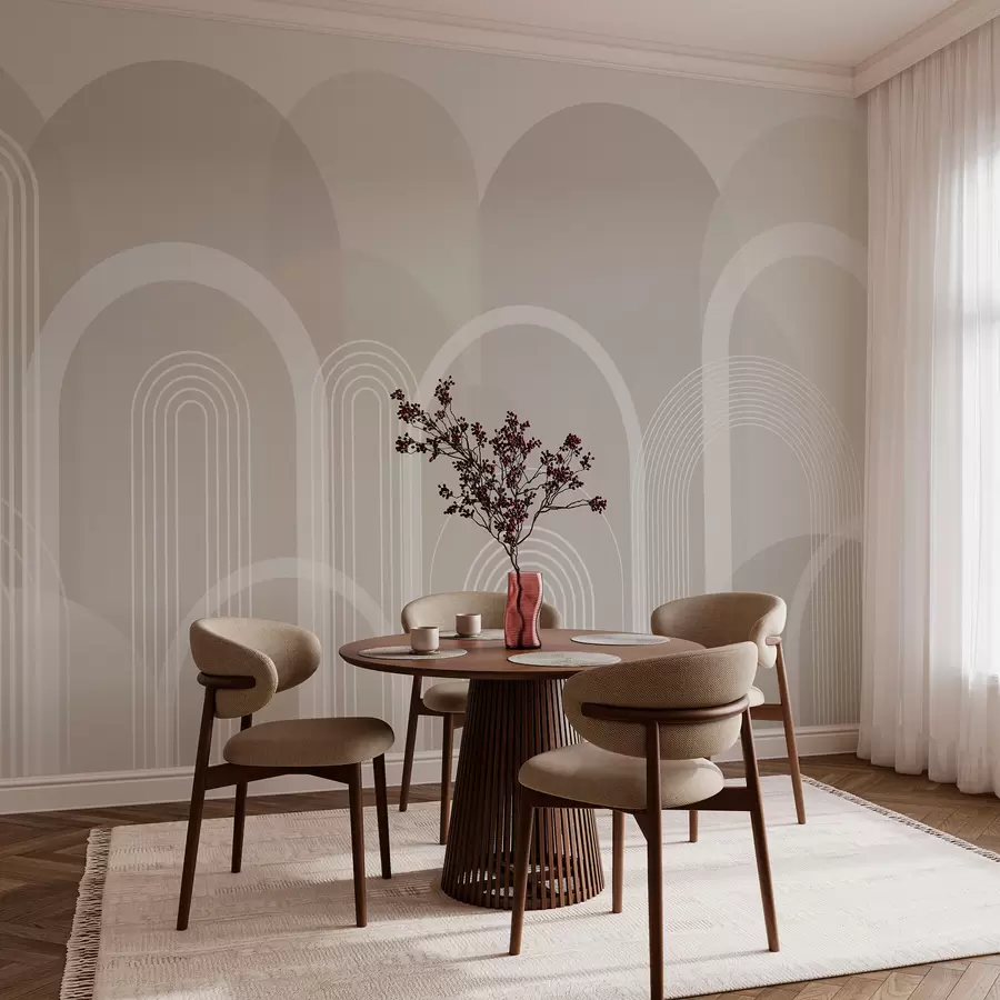 carta da parati Archi geometrici boho nr. w02935v1